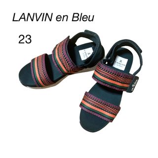 ランバンオンブルー(LANVIN en Bleu)のランバン オン ブルー LANVIN en Bleu  サンダル(サンダル)