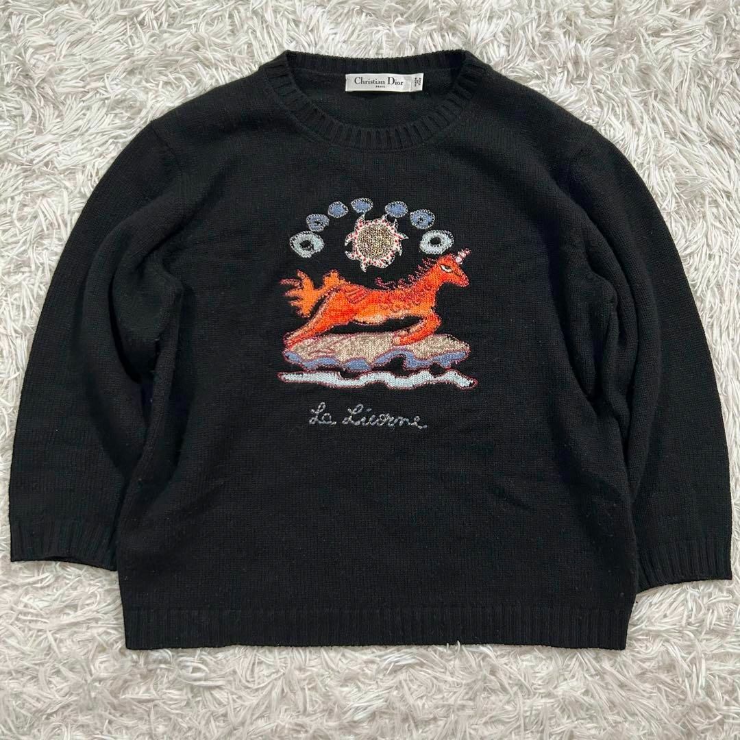 クリスチャンディオール カシミア100%セーター-