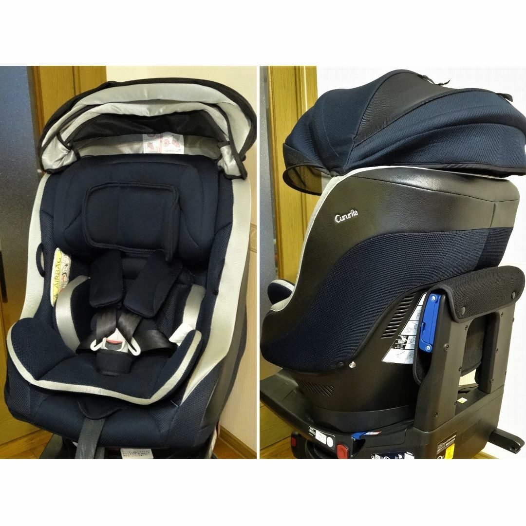 Aprica 送料込 清掃済 美品☆アップリカ クルリラ ネイビー ISOFIX ベルトもOKの通販 by L. JETHRO GIBBS's  shop｜アップリカならラクマ