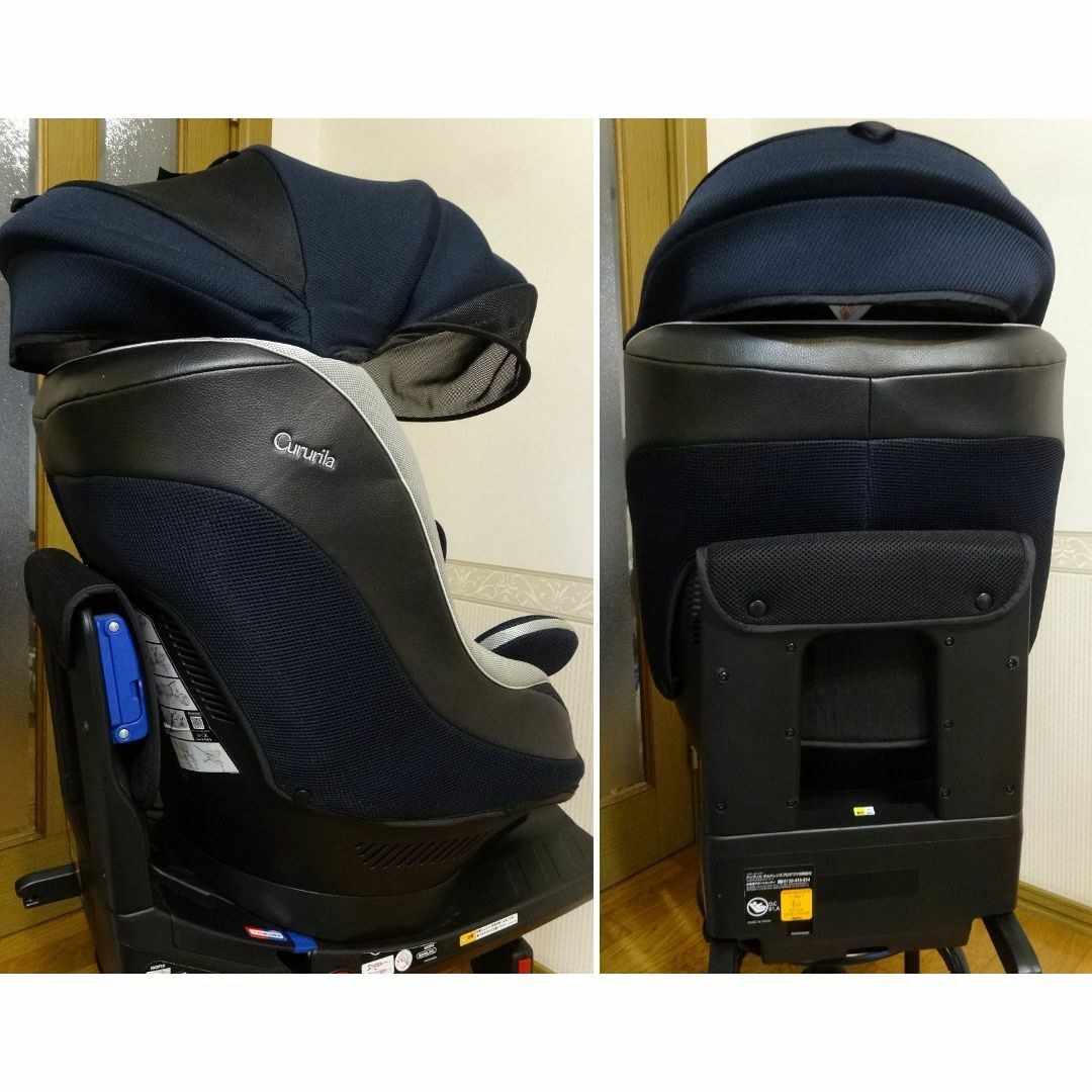 Aprica 送料込 清掃済 美品☆アップリカ クルリラ ネイビー ISOFIX ベルトもOKの通販 by L. JETHRO GIBBS's  shop｜アップリカならラクマ