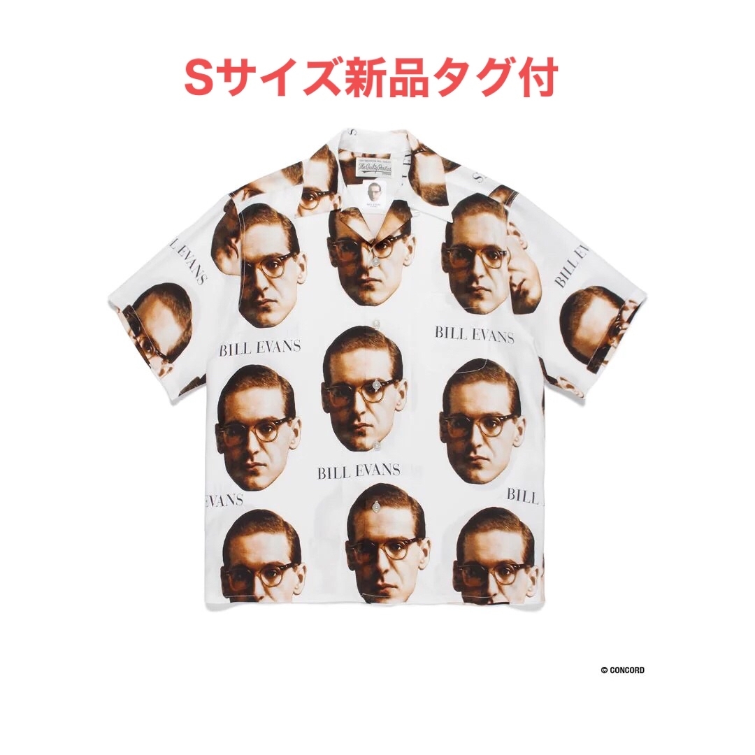 定価以下Sサイズ新品 ワコマリア BILL EVANS シャツ ビル エヴァンス