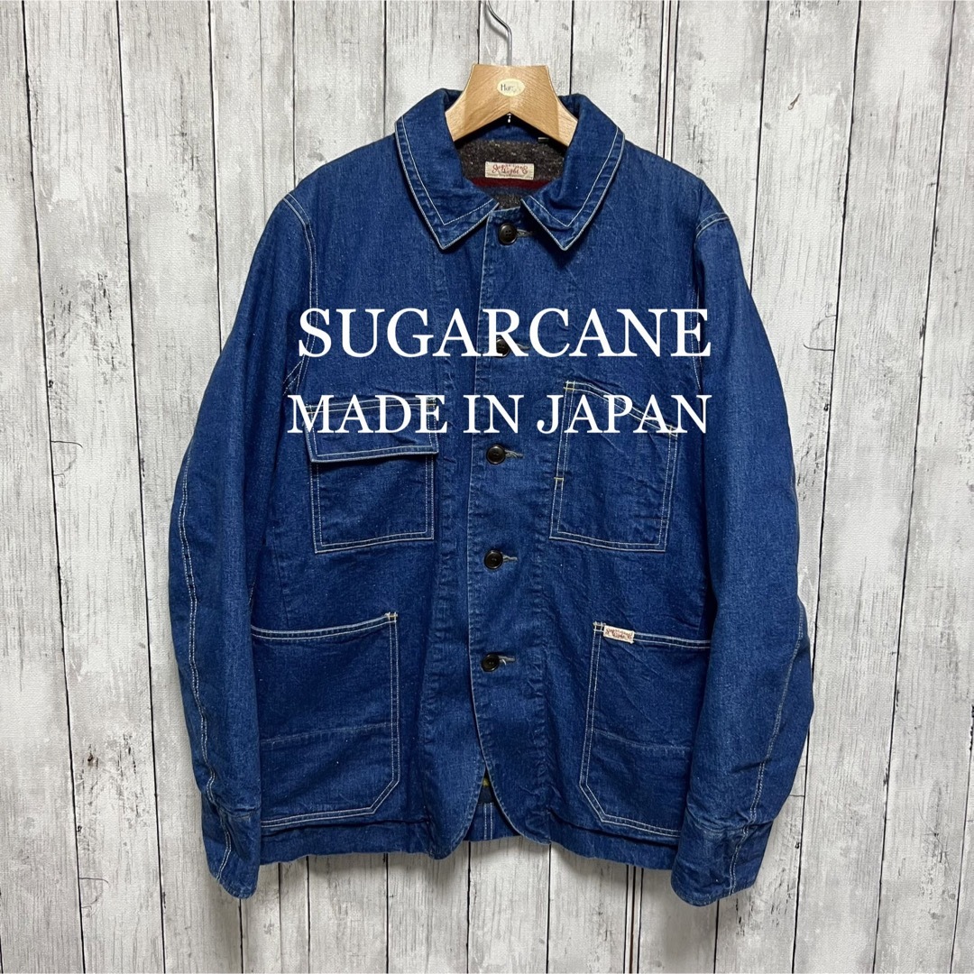 美品!SUGARCANE 裏ブランケットカバーオール!日本製!-