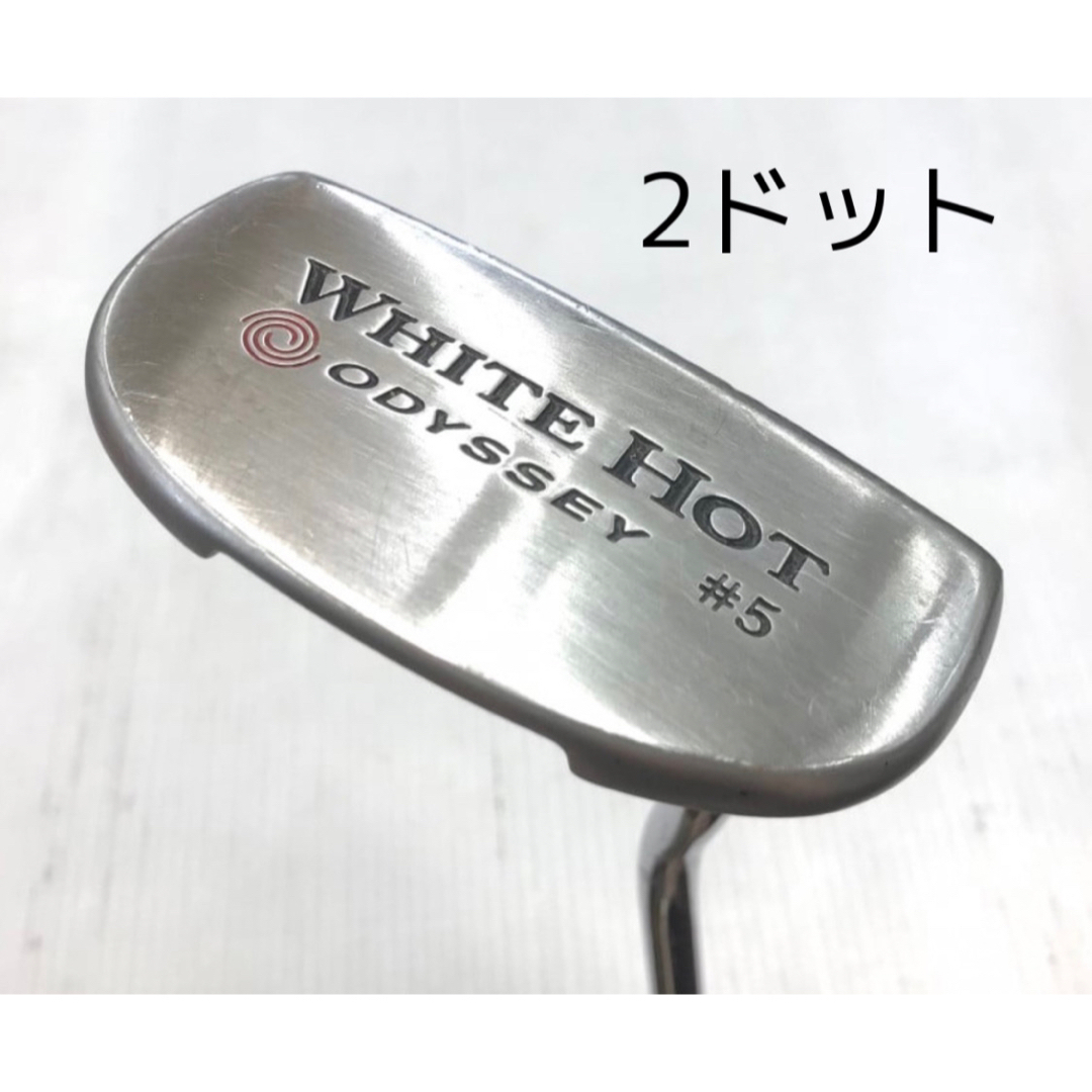 【貴重な2ドット】オデッセイ WHITE HOT #5 パター　ゴルフクラブ