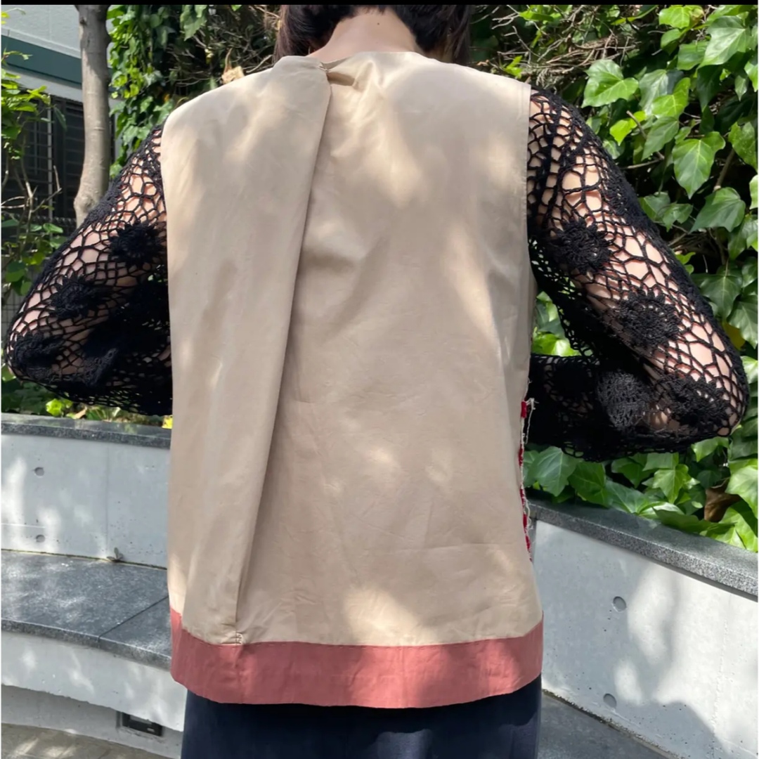 DRIES VAN NOTEN - 00s dries van noten linen vestの通販 by closet