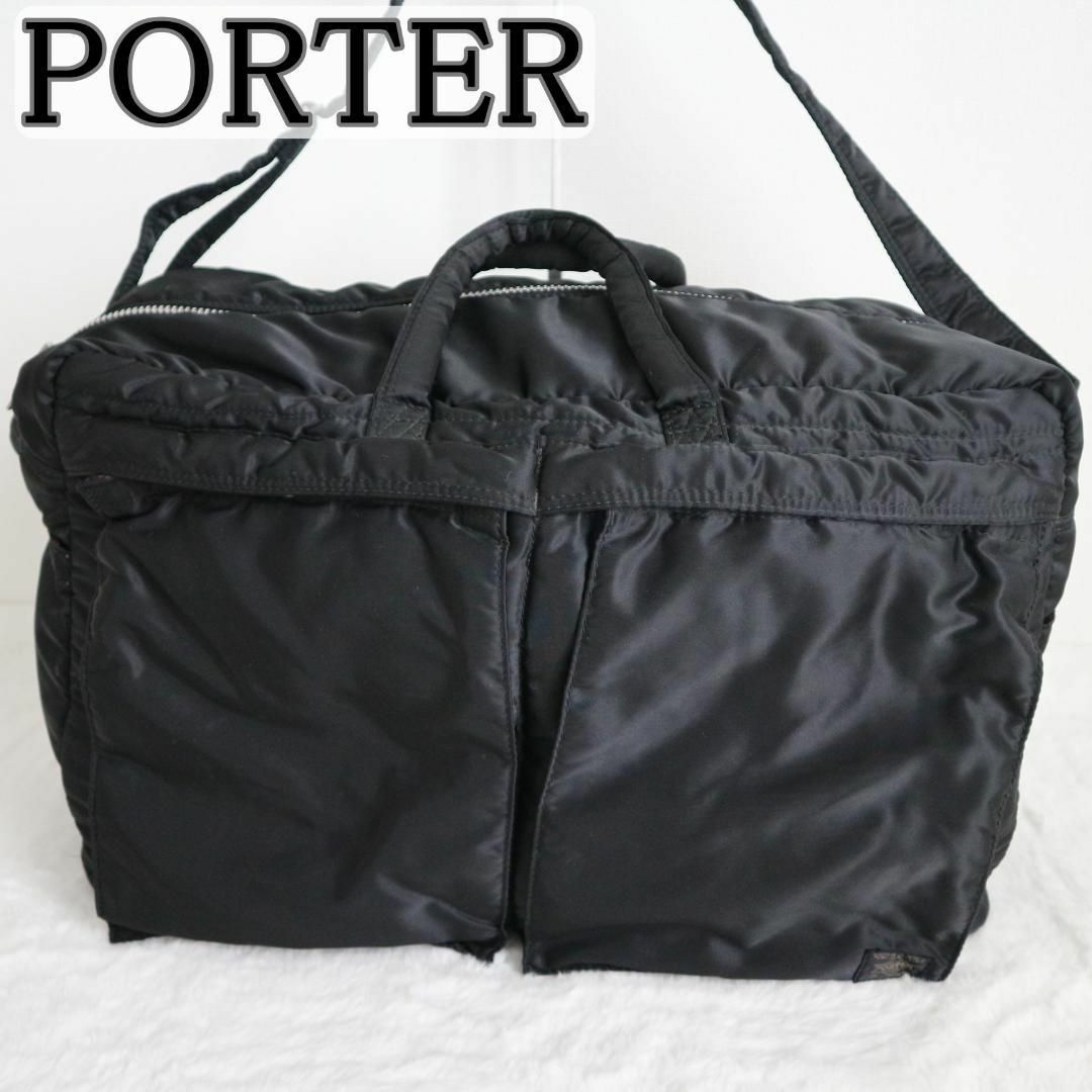 大容量☆PORTER タンカー 2WAY DUFFLE BAG 特大ボストン-