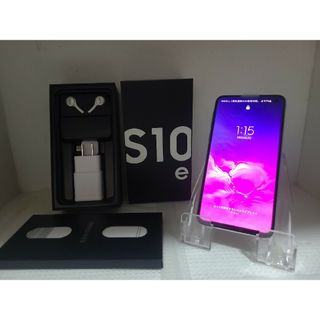 サムスン(SAMSUNG)のGalaxy S10e プリズムホワイト128GB /6GBSIMフリー(スマートフォン本体)