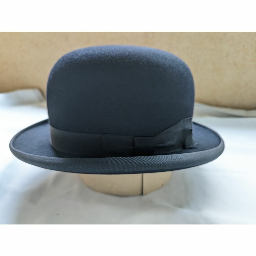 超美品 59cm STETSON 30sヴィンテージ ボーラーハット