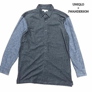 ユニクロ(UNIQLO)のUNIQLO JWANDERSON コラボ商品 シャツ 長袖 袖切り替え S(シャツ)