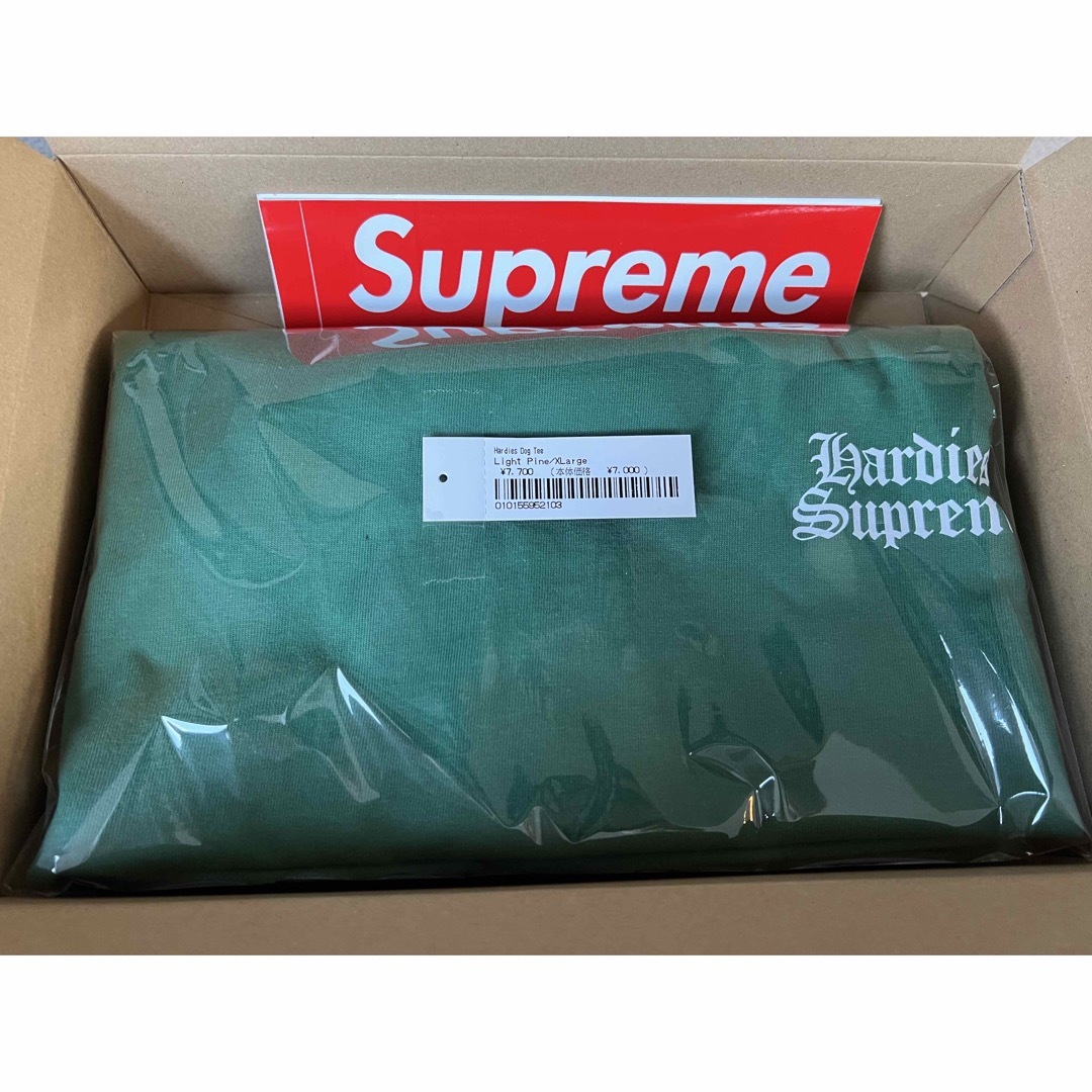 Supreme Hardies Dog Tee XLサイズ