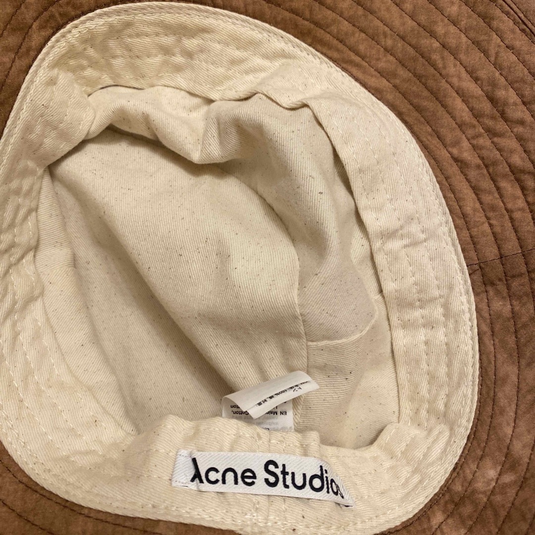 未使用 Acne Studios タイダイコットンバケットハット ピンク