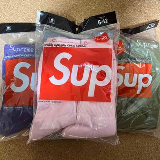 シュプリーム(Supreme)のSupreme/Hanes Crew Socks (ソックス)