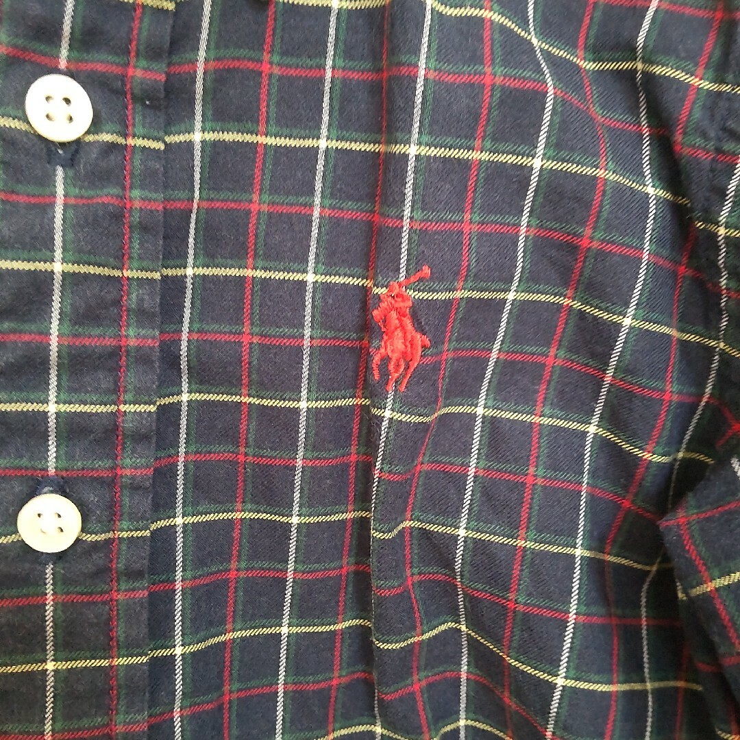 Ralph Lauren(ラルフローレン)のラルフ・ローレン　チェックシャツ　キッズ キッズ/ベビー/マタニティのキッズ服男の子用(90cm~)(ブラウス)の商品写真