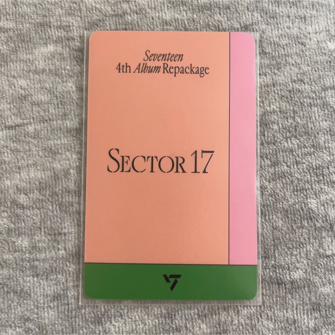 seventeen ミンギュ　sector17 weverse特典　トレカ