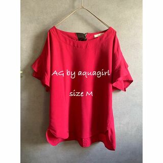 エージーバイアクアガール(AG by aquagirl)のAG by aquagirl ローズピンクカットソー ワールド(Tシャツ(半袖/袖なし))