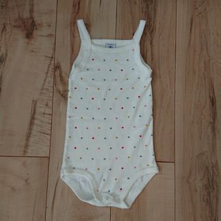 プチバトー(PETIT BATEAU)のプチバトー カバーオール ロンパース 86cm(ロンパース)