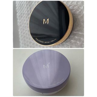 ミシャ(MISSHA)のミシャ★プロカバークッションファンデ★クッションベースラベンダー(ファンデーション)