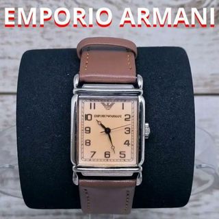 動作品 エンポリオアルマー二 腕時計 ブラウン ARMANI AX 定価3万円 ...