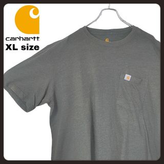 カーハート(carhartt)のCarhartt カーハート　ワンポイントロゴ半袖シャツ　XL(Tシャツ/カットソー(半袖/袖なし))