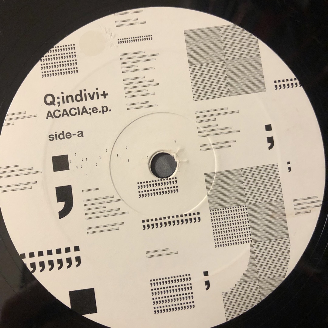 Q;indivi+ Acacia; EP レコード vinyl アナログ 2