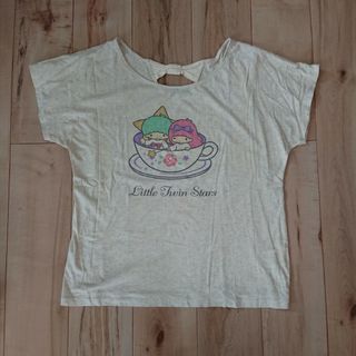 サンリオ(サンリオ)のユニクロ×Sanrio キラキラ Tシャツ Mサイズ(Tシャツ(半袖/袖なし))