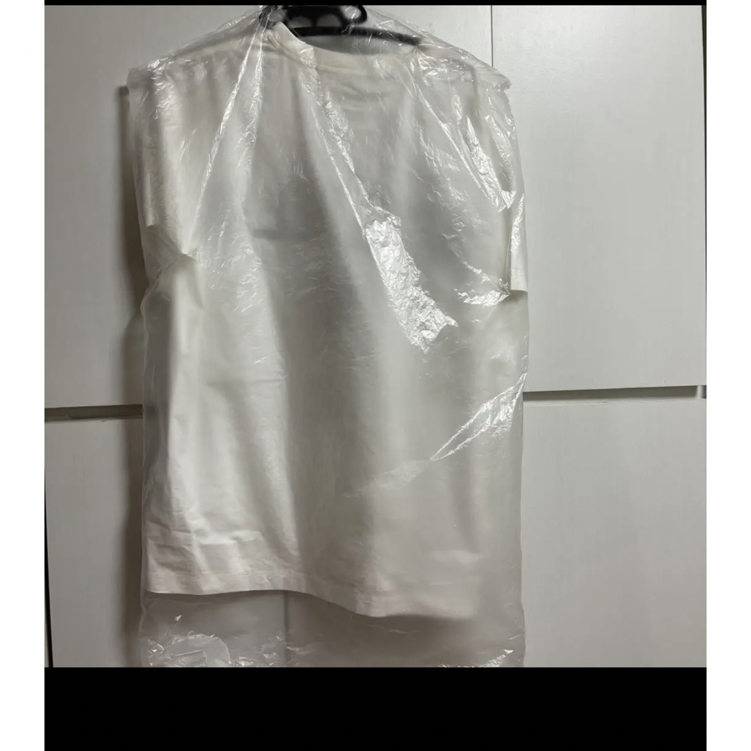 MM6(エムエムシックス)のエムエム6メゾンマルジェラ　ロゴTOP ホワイト36サイズ レディースのトップス(Tシャツ(半袖/袖なし))の商品写真