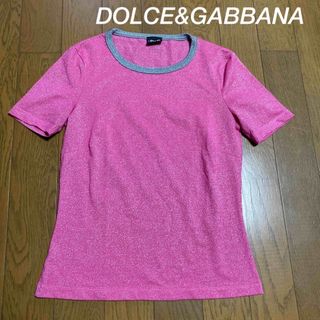 ドルチェ&ガッバーナ(DOLCE&GABBANA) Tシャツ(ピンク/桃色系)の通販