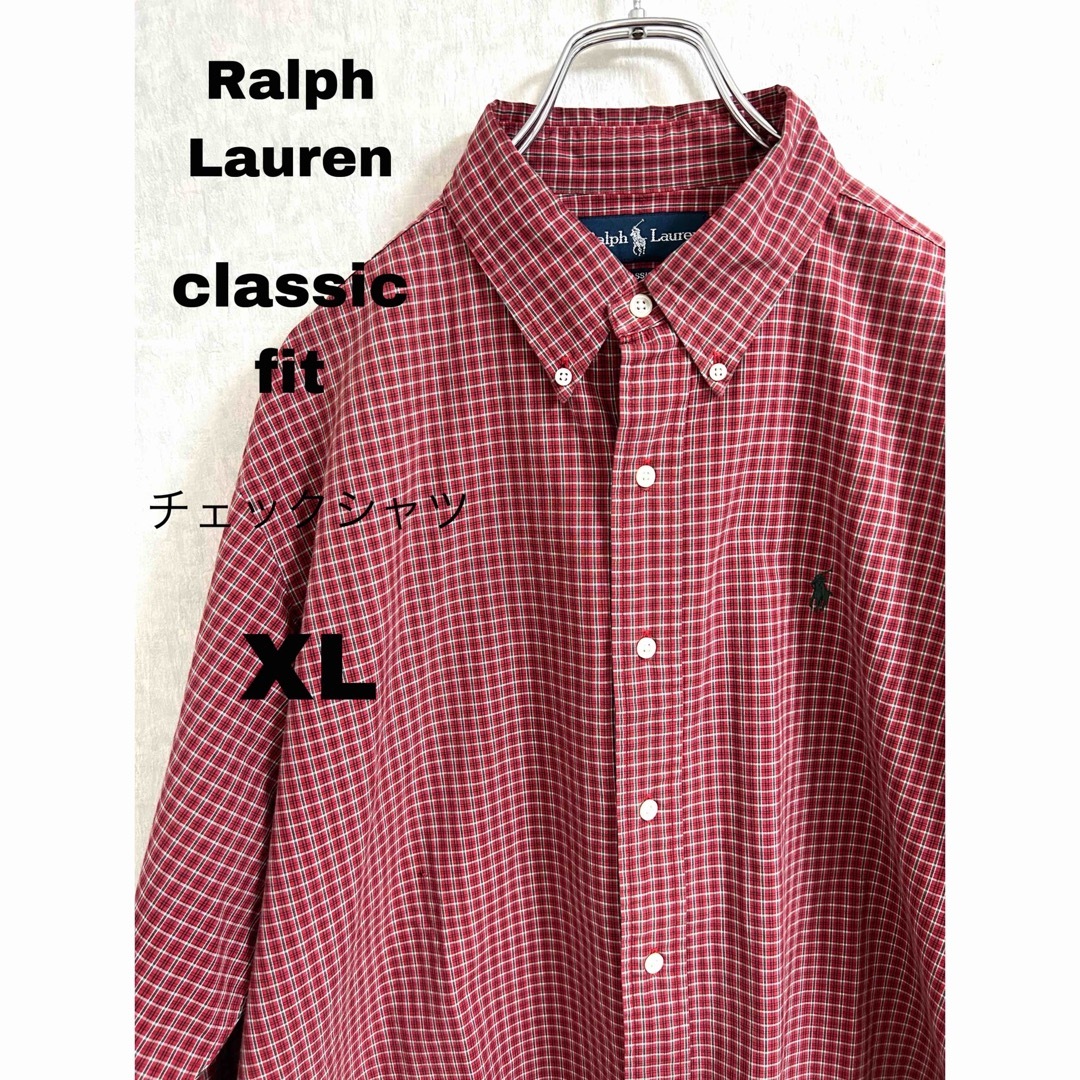 Ralph Lauren(ラルフローレン)のRalph Lauren ラルフローレン チェックシャツ オーバーサイズ XL メンズのトップス(シャツ)の商品写真