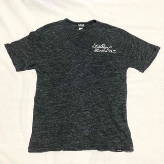 ショット(schott)の【美品】Schott N.Y.C. ショット VネックポケットTシャツ S 杢調(Tシャツ/カットソー(半袖/袖なし))