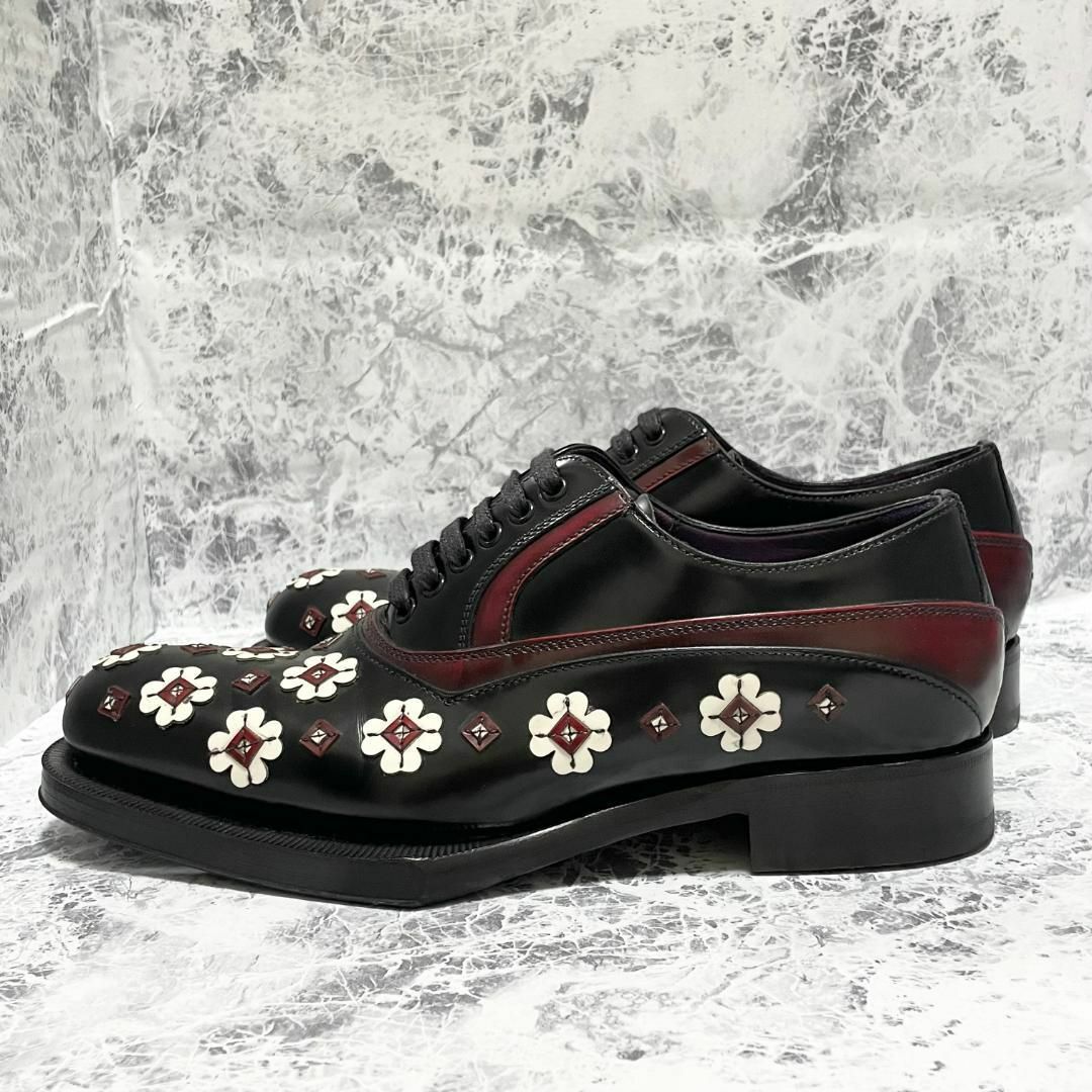 PRADA - プラダ PRADA 12aw フラワーシューズ 極美品 名作の通販 by