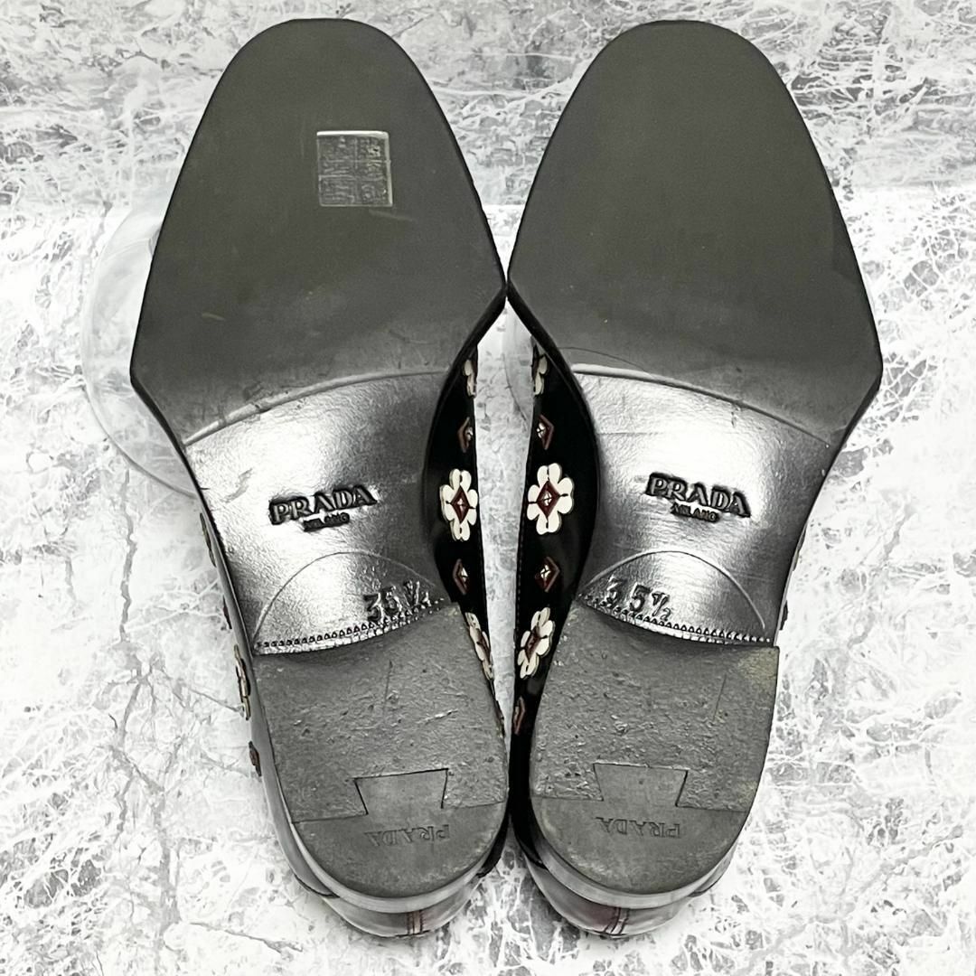 PRADA - プラダ PRADA 12aw フラワーシューズ 極美品 名作の通販 by