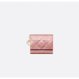 クリスチャンディオール(Christian Dior)の新品 ディオール LADY DIOR ロータスウォレット 財布 ピンク(財布)