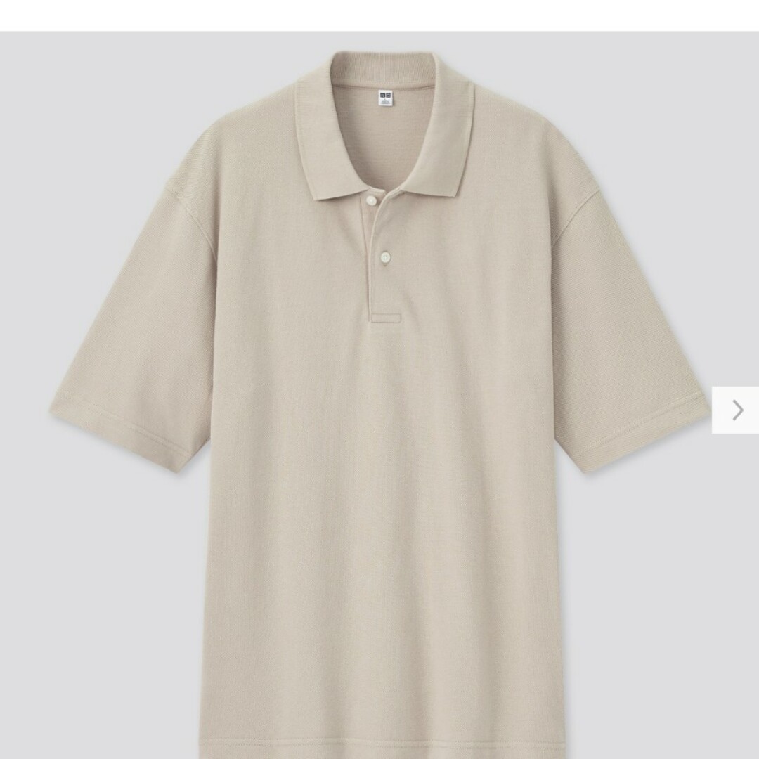 UNIQLO(ユニクロ)のユニクロ　オーバーサイズポロシャツ メンズのトップス(ポロシャツ)の商品写真