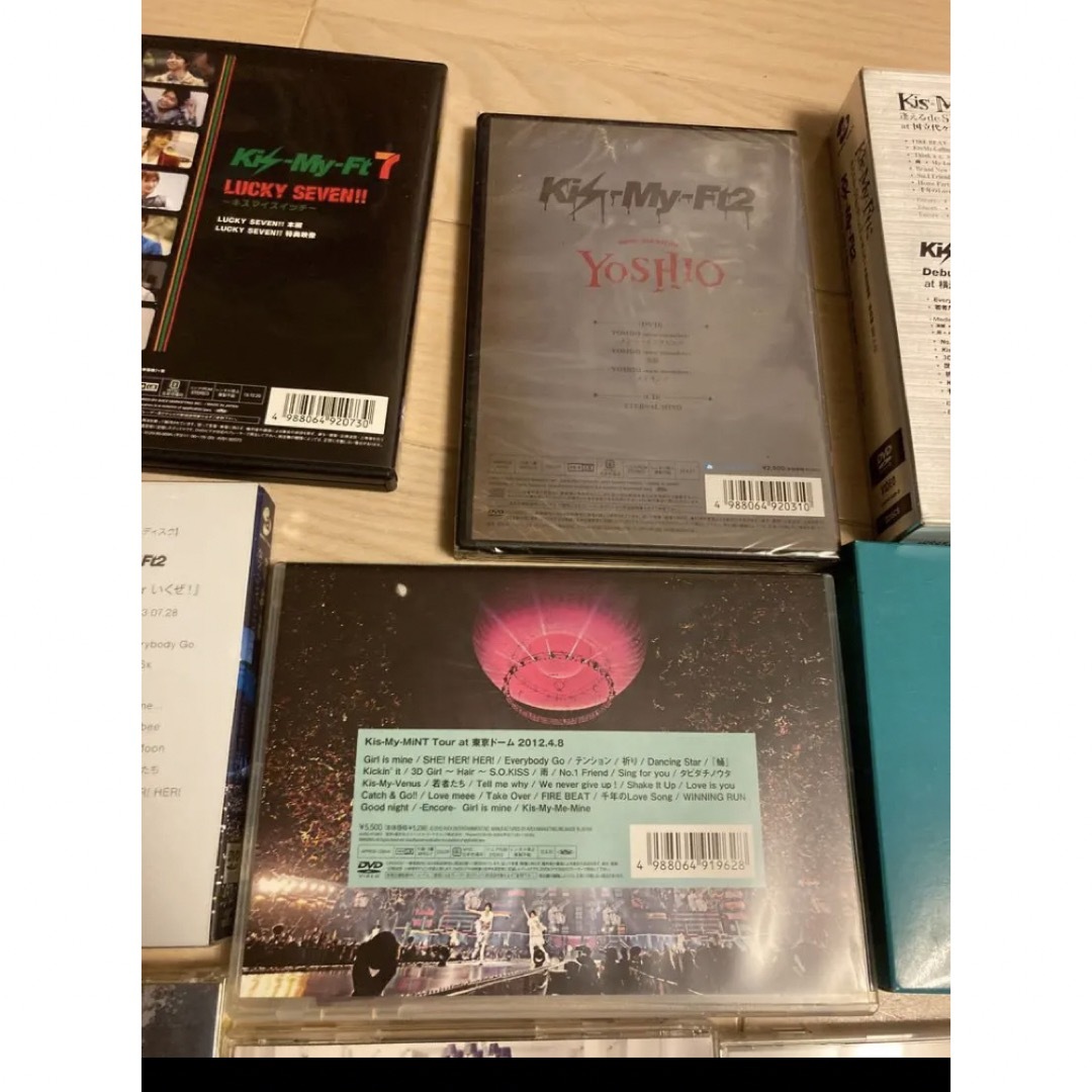 Kis-My-Ft2 CD・DVD・コンサートDVD 27種まとめ売り！新品ありKisMyFt2