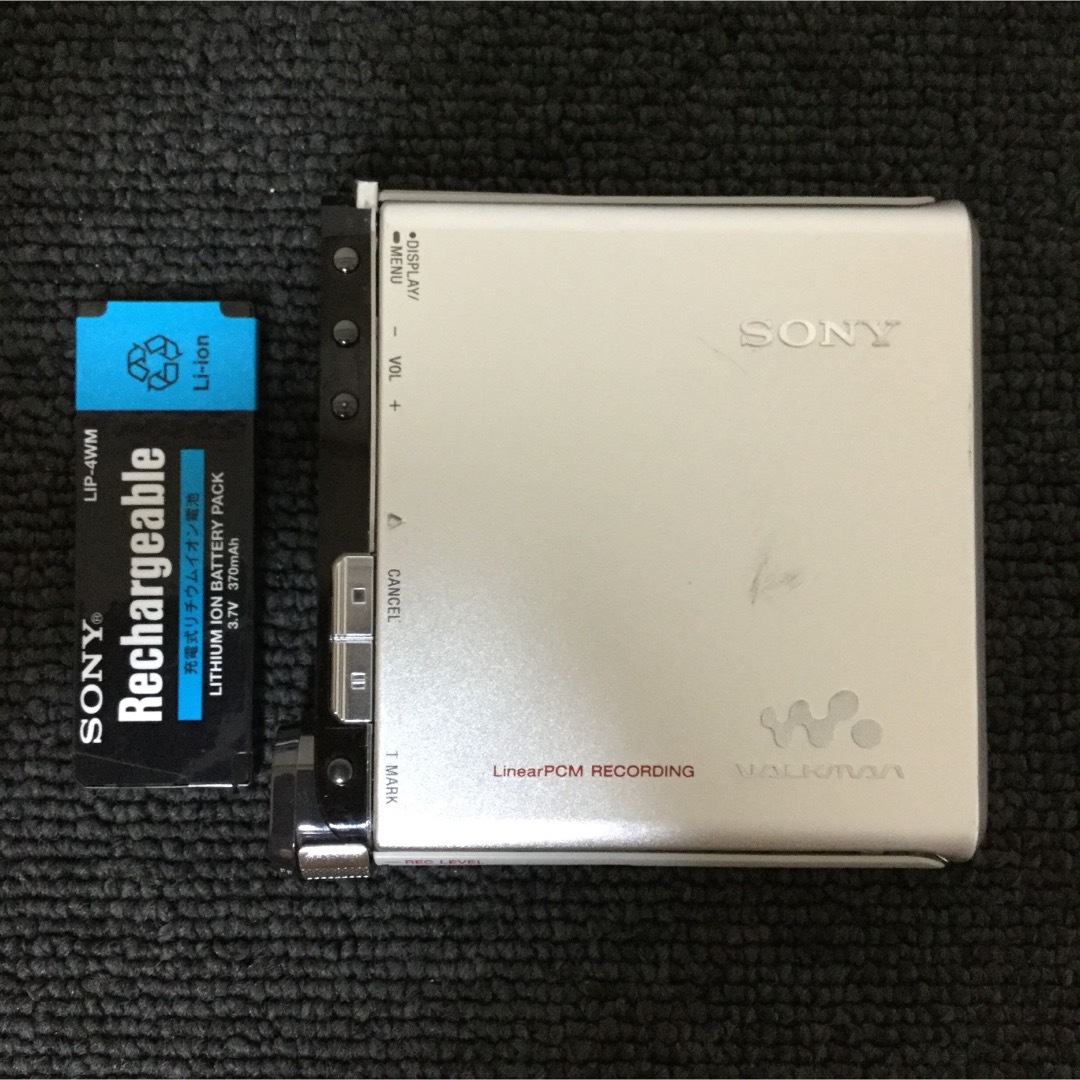 オーディオ機器SONY MZ-RH1 ソニー Hi-MDウォークマン walkman