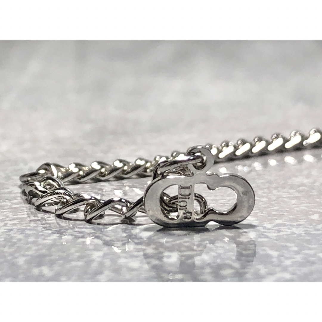 ディオール 手錠 ブレスレット シルバー Christian Dior