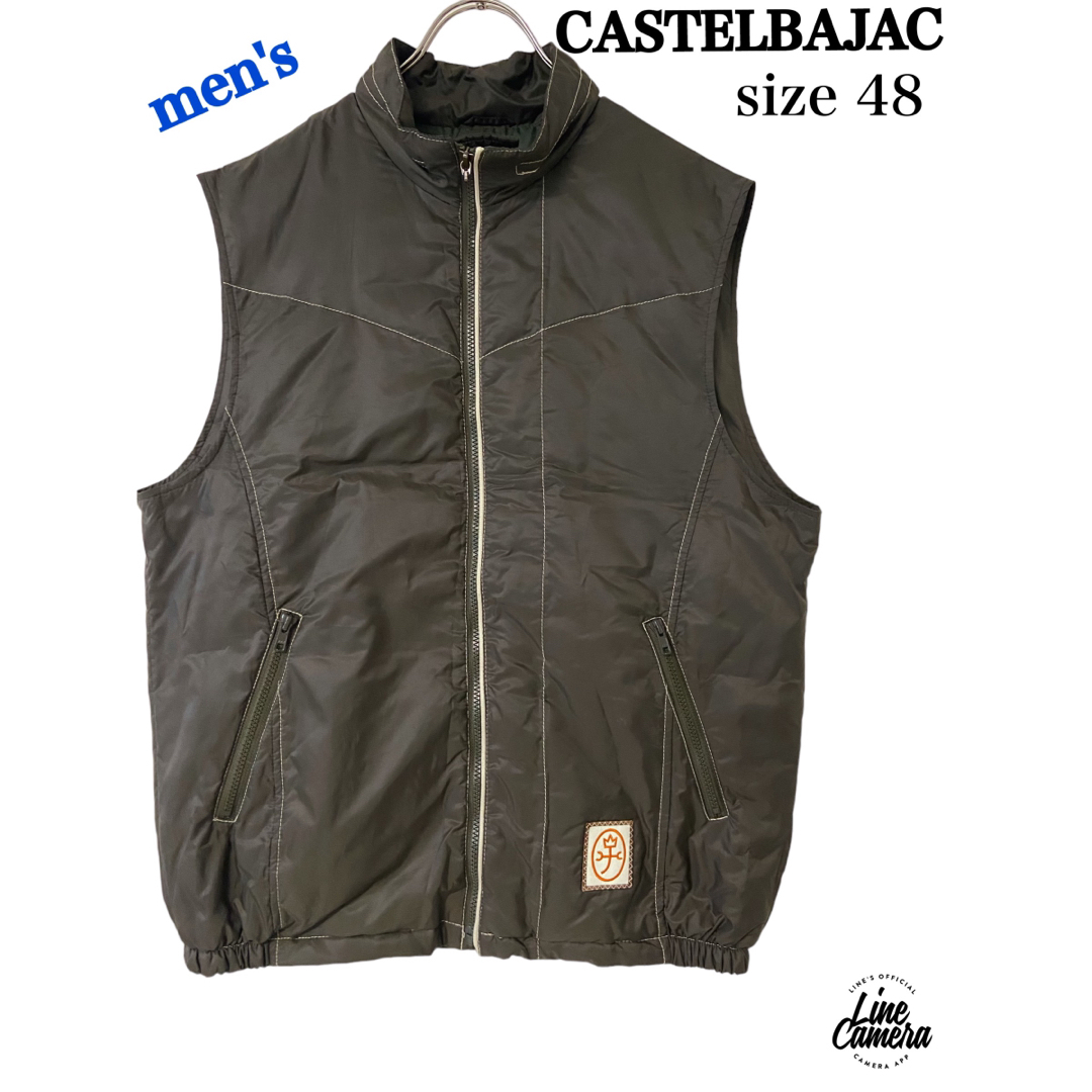 CASTELBAJAC カステルバジャック　ベスト　中綿入り　メンズ48