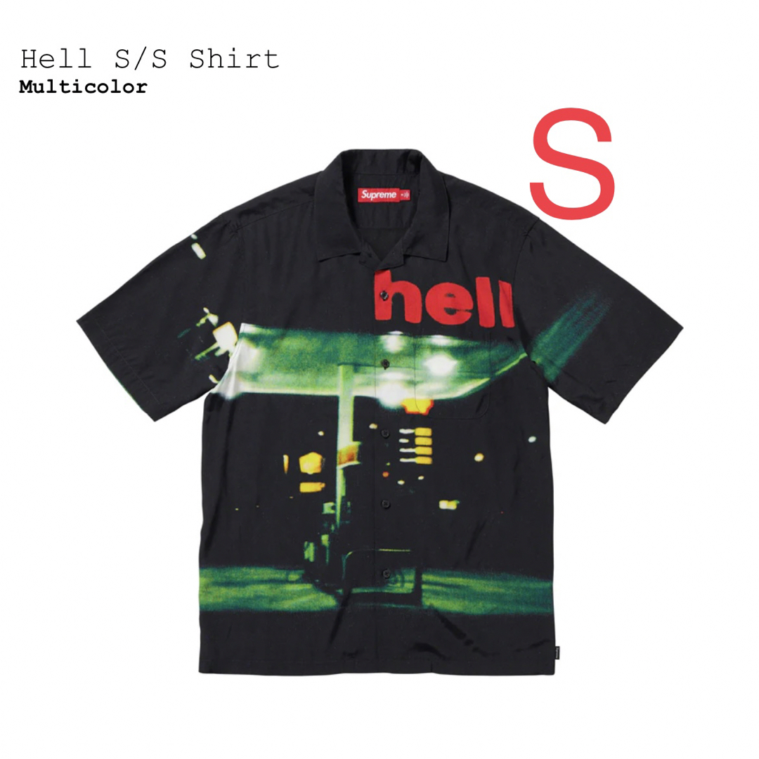 Supreme Hell S/S Shirtボックスロゴ