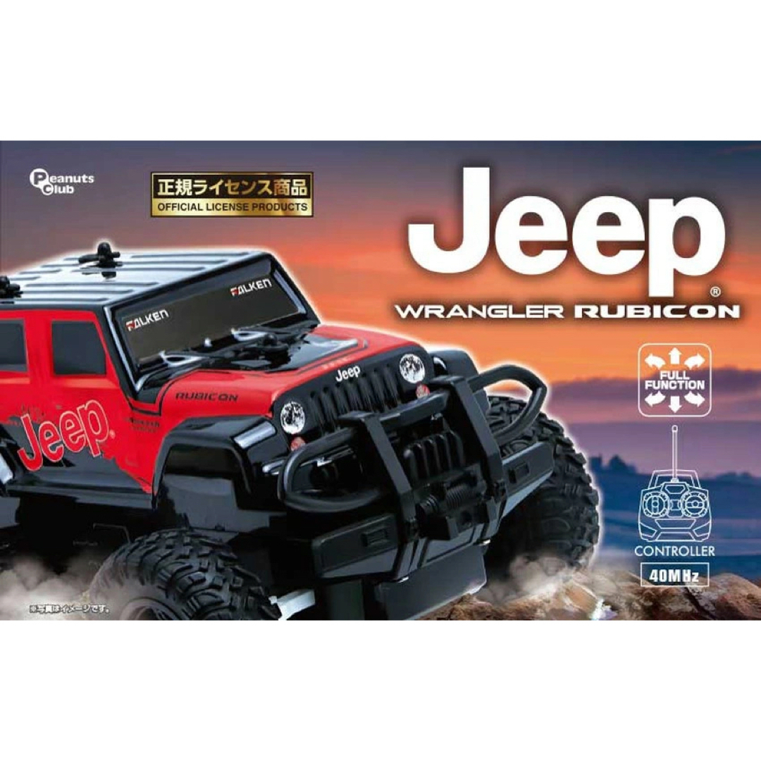 ラジコン オフロード ラジコンカー 1/24 RC JEEP WRANGLER エンタメ/ホビーのおもちゃ/ぬいぐるみ(ホビーラジコン)の商品写真