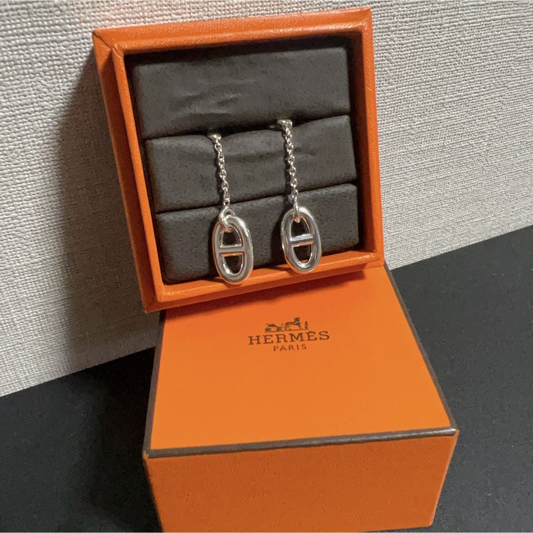 新品未使用 HERMES ファランドール ピアスsilverjewelry