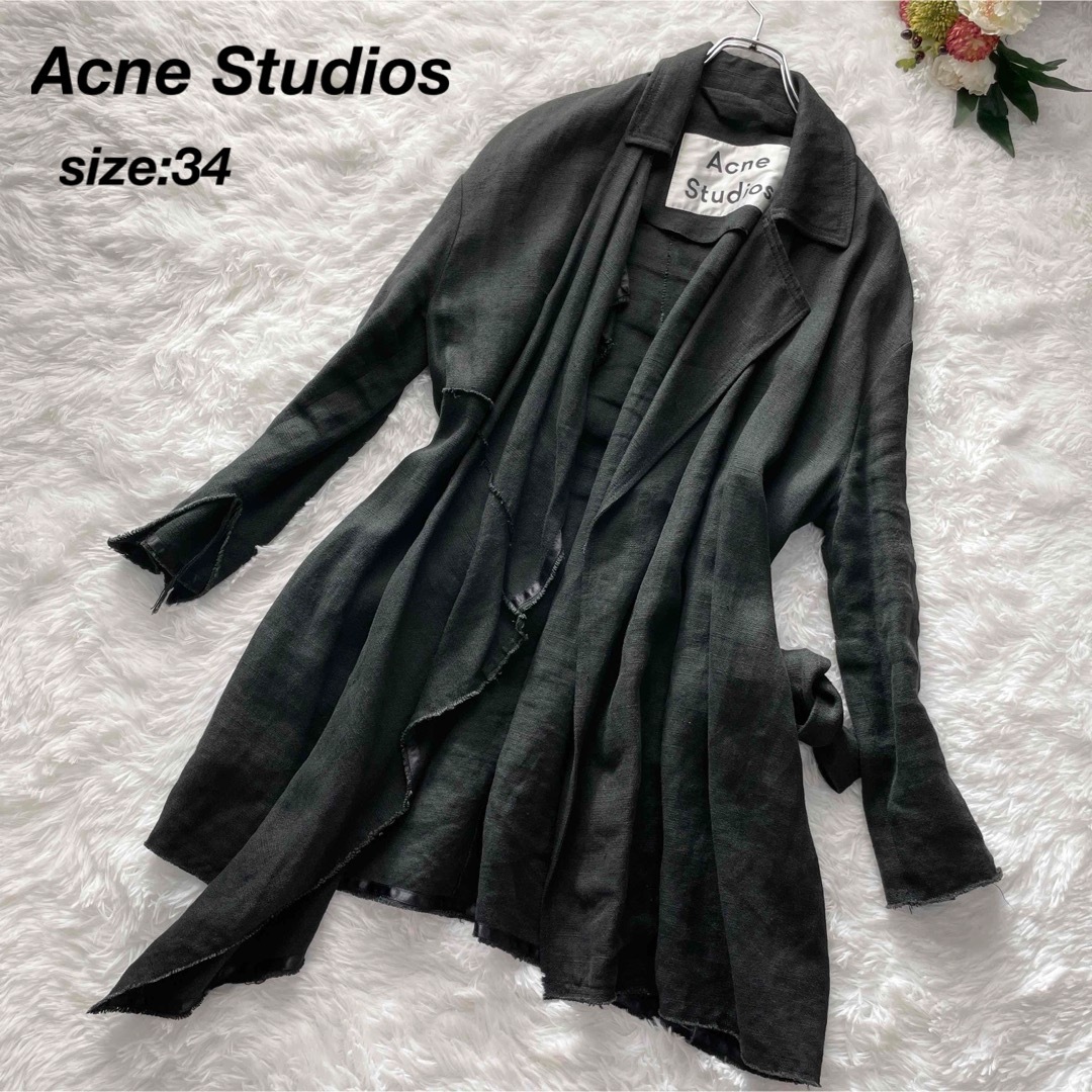 【リネン素材】Acne Studios アクネ ストゥディオズ変形ジャケット34