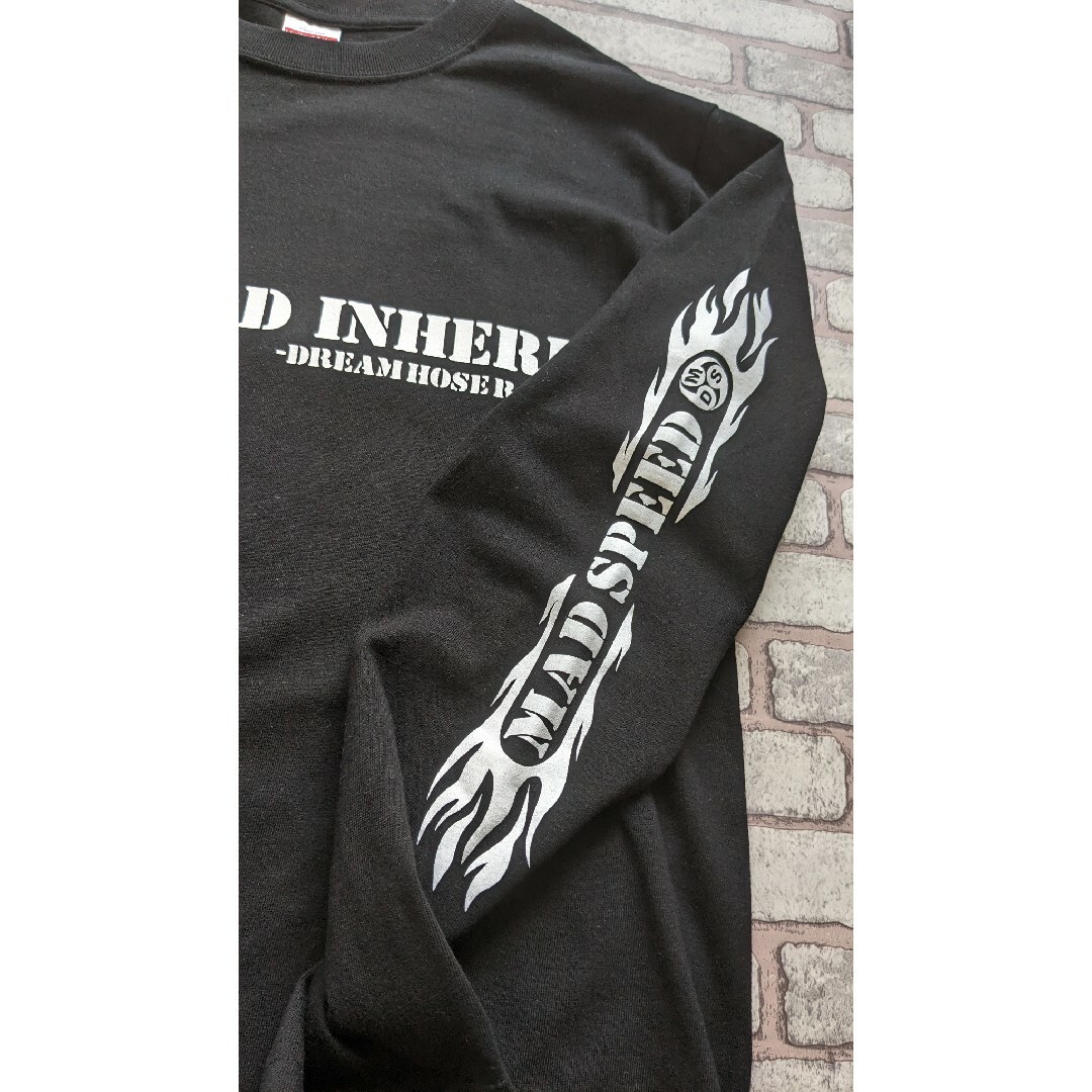 UnitedAthle(ユナイテッドアスレ)の在庫処分品※【MADSPEED】趣味Tシャツ 競馬 BK イクイノックス 長袖 メンズのトップス(Tシャツ/カットソー(七分/長袖))の商品写真