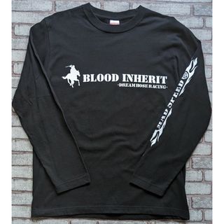 ユナイテッドアスレ(UnitedAthle)の在庫処分品※【MADSPEED】趣味Tシャツ 競馬 BK イクイノックス 長袖(Tシャツ/カットソー(七分/長袖))