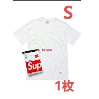 シュプリーム(Supreme)の19　Supreme　Tシャツ　白　1枚　タグレス　インナー　バラ売り(Tシャツ/カットソー(半袖/袖なし))