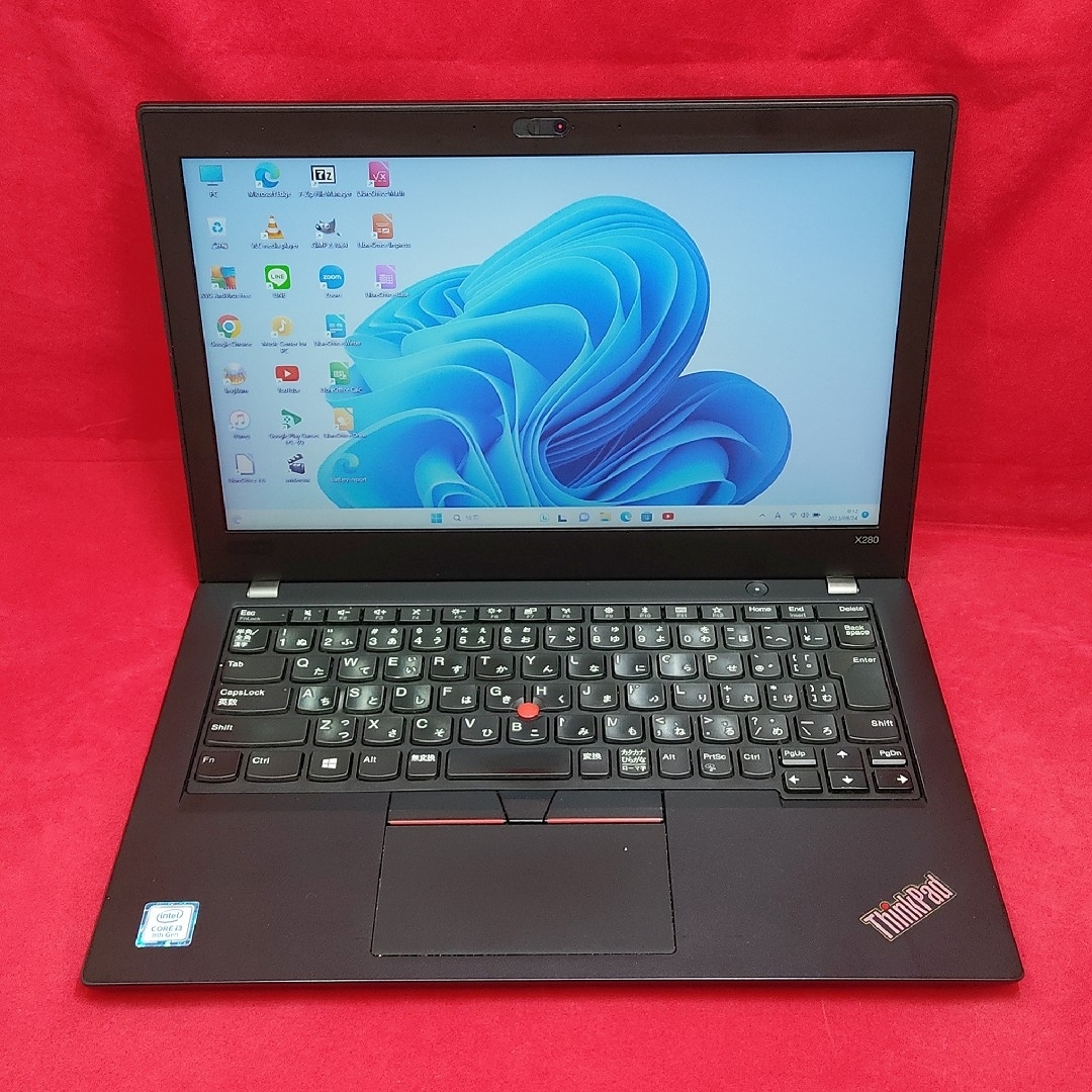 Lenovo ThinkPad X280　8GB　256GB　第8世代
