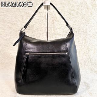 ✽.:* HAMANO ハマノ 皇室御用達 ビッグレザーハンドトートバッグ