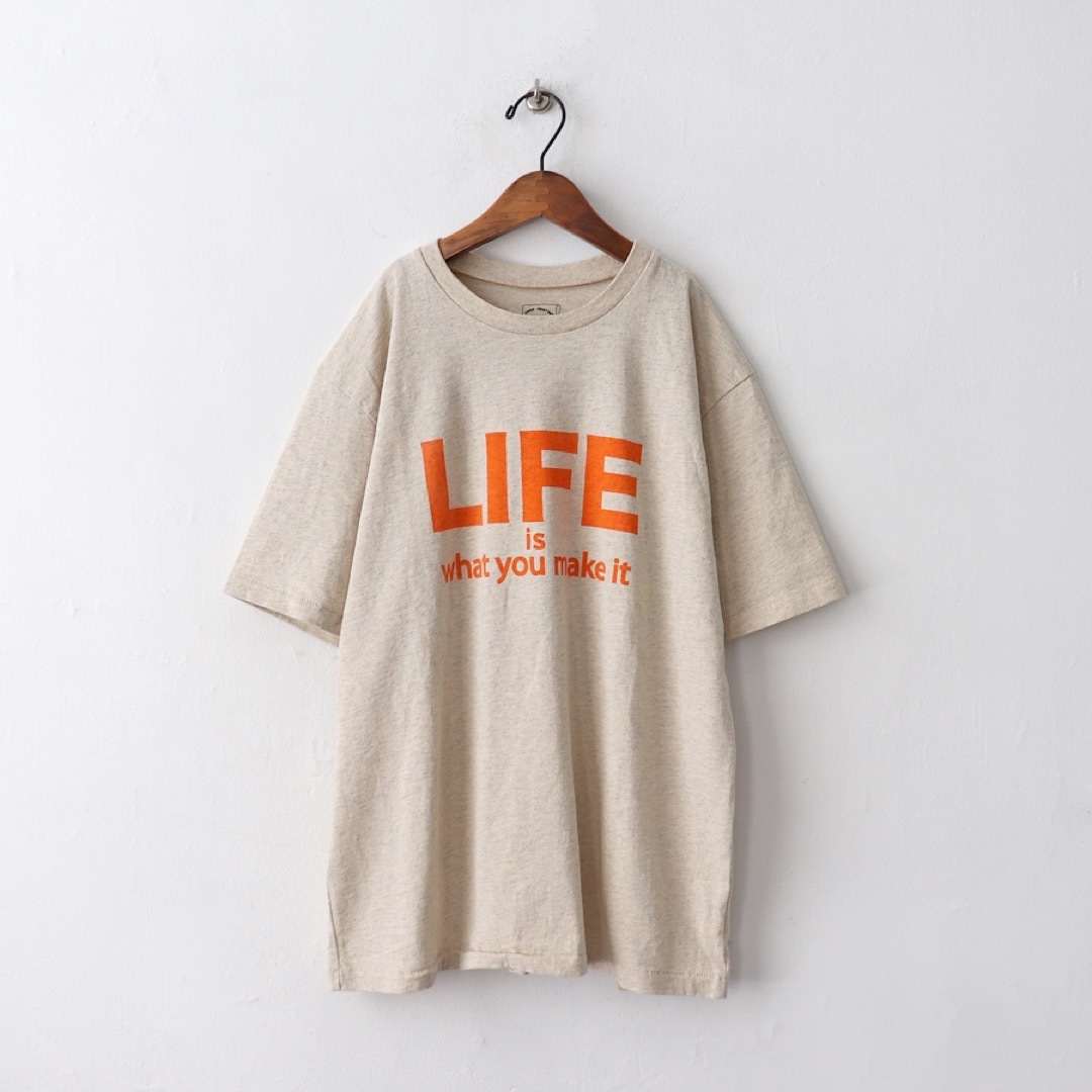 Mixta (ミクスタ) 半袖Tシャツ　半袖Tee LIFE 23ss