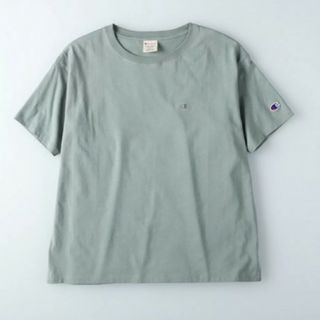 チャンピオン(Champion)のchampion　チャンピオン　ワンポイント無地半袖Tシャツ　レディース　L(Tシャツ(半袖/袖なし))