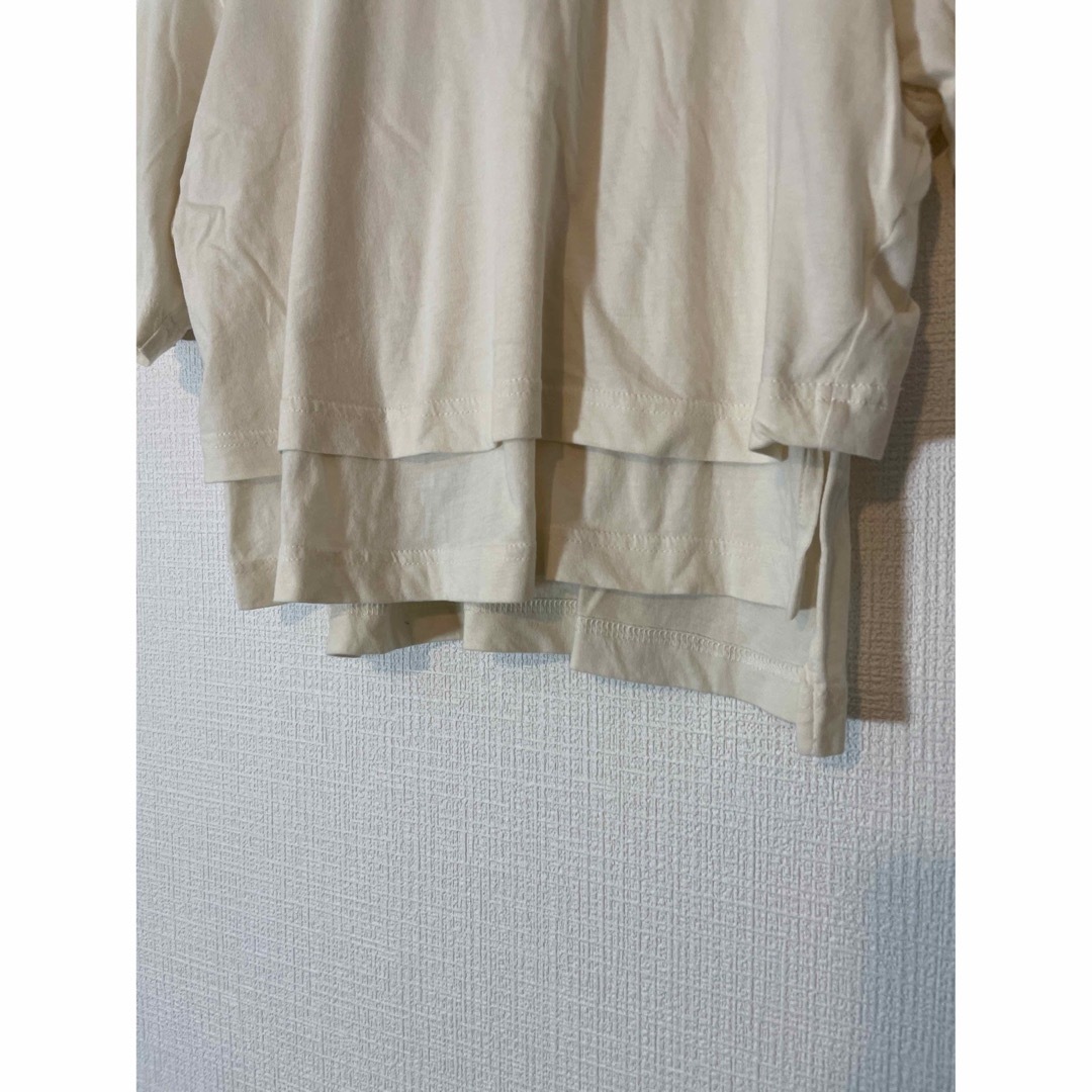 Y-3(ワイスリー)のY-3 レイヤード 刺繍ロゴ Tシャツ レディースのトップス(Tシャツ(半袖/袖なし))の商品写真