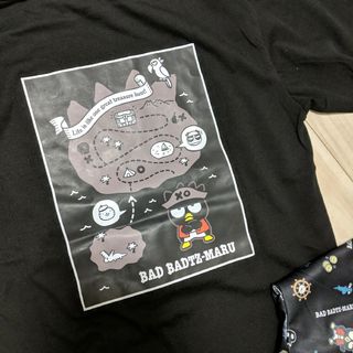 サンリオ(サンリオ)のばつ丸　bad badtzmaru Tシャツ　ズボン　パンツ　上下セット(ルームウェア)