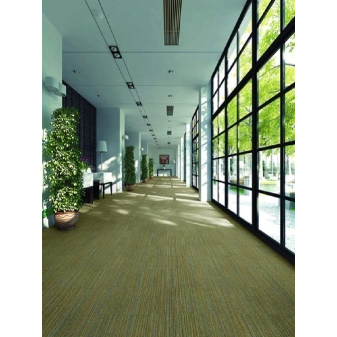 【高級】タイルカーペット 50×50cm 約80枚100枚相当 タイルマットラグ/カーペット/マット